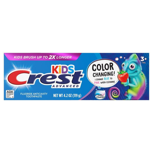 Crest Advanced Kid's Crest Advanced Kid's Fluoride Anticavity Toothpaste Strawberry Toothpaste