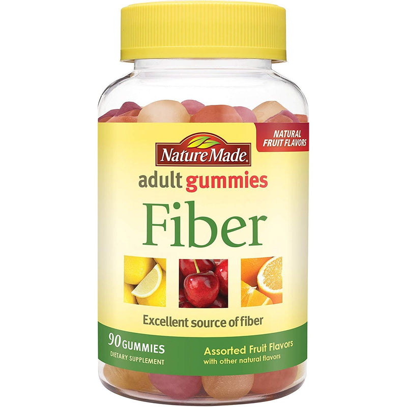 Nature Made Nature Made Fiber Adult Gummies, Assorted Fruit Vitamins & Supplements