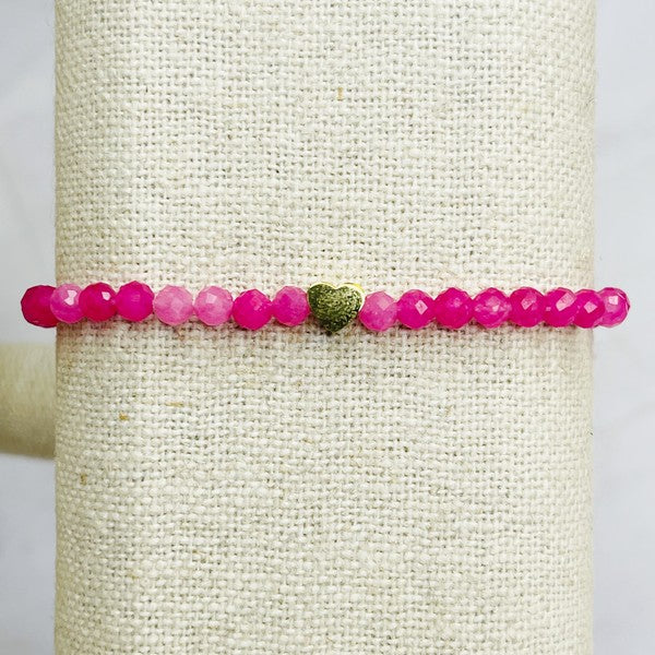 Stone Beads Stretch Bracelet