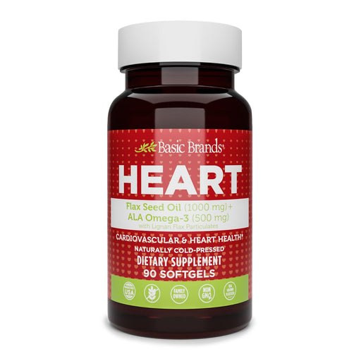 Basic Organics Basic Organics Flax Seed Oil Softgels Seeds