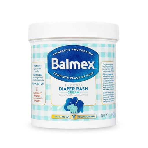 Balmex Balmex Complete Zinc Oxide Protection Diaper Rash Cream, 16 Oz Lotion & Moisturizer