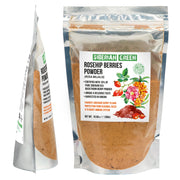 SiberianGreen.com Siberian Rose Hips with Sea Buckthorn Berries Powder – 300g (10.58 oz) Tea & Infusions