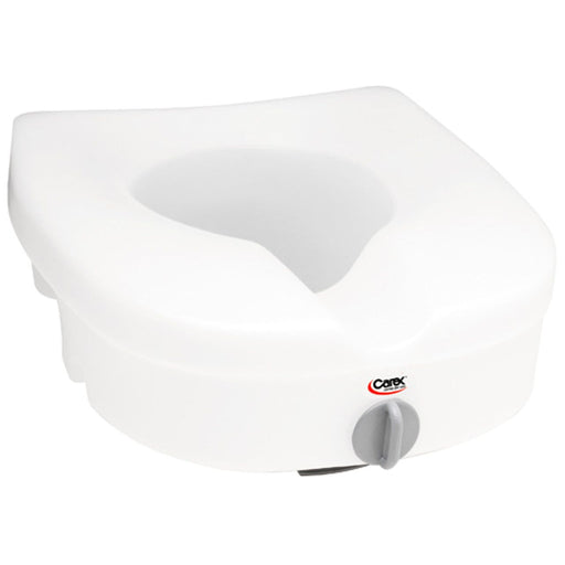 Carex Carex E-Z Lock Raised Toilet Seat Without Handles Mobility & Accessibility
