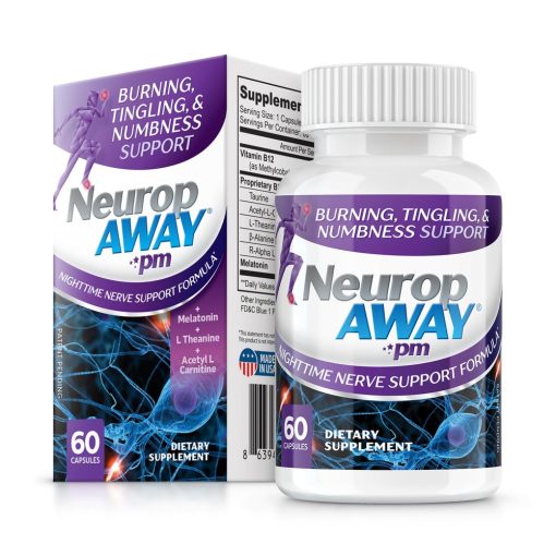NeuropAWAY NeuropAWAY PM Nighttime Nerve Support Formula Capsules Supports & Braces