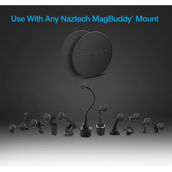 Naztech MagBuddy Universal Round Plates