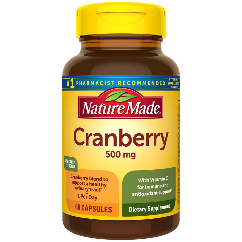 Nature Made Nature Made Cranberry 500mg Capsules - 60ct Herbal Supplements