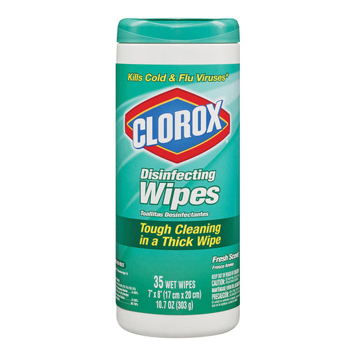 Clorox Clorox Disinfecting Wipes Fresh Scent Saxophone Care & Cleaning Light Gray