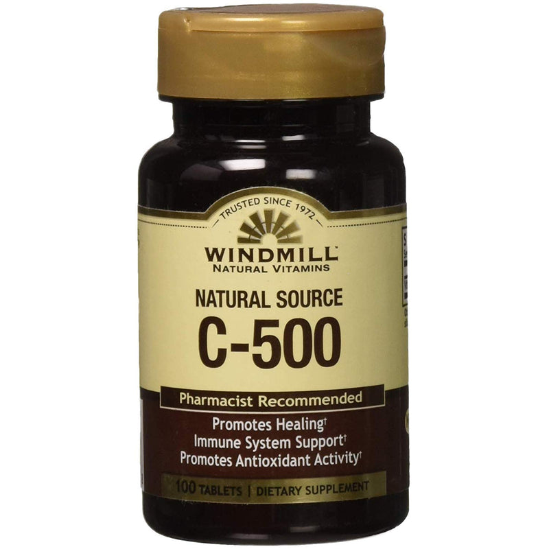Windmill Windmill Natural Source Vitamin C-500 Tablets Vitamins & Supplements