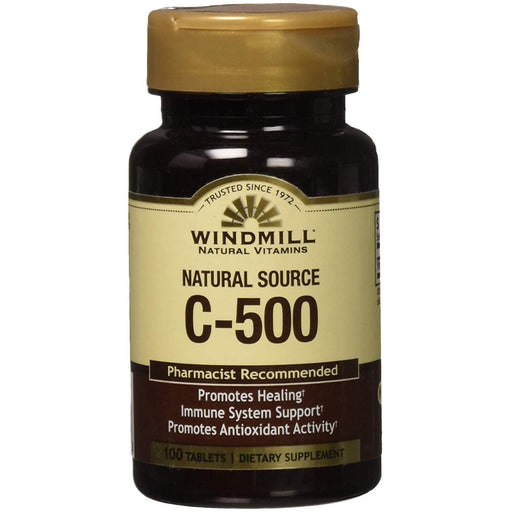 Windmill Windmill Natural Source Vitamin C-500 Tablets Vitamins & Supplements