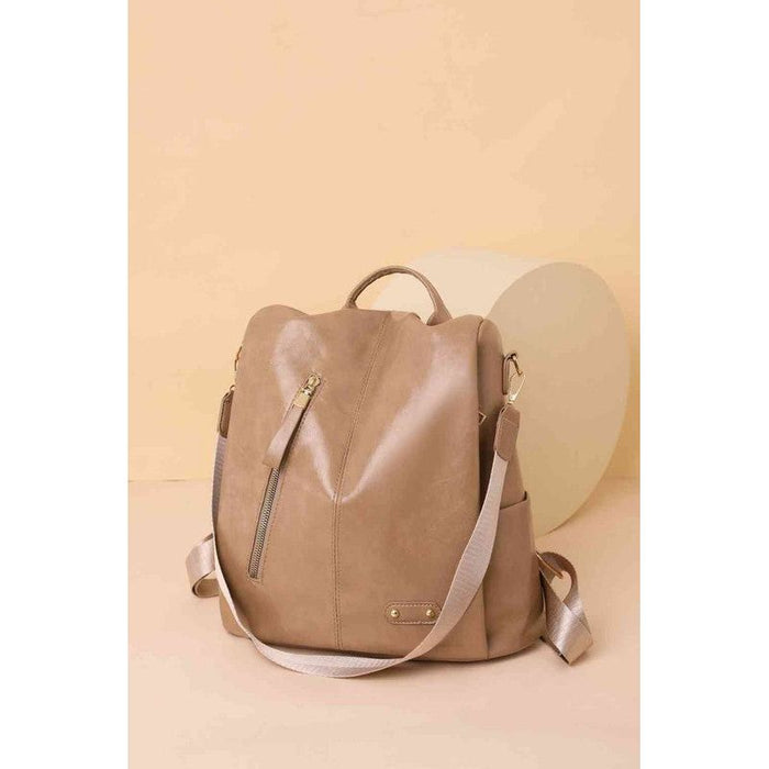 Marcy Zipper Pocket Backpack