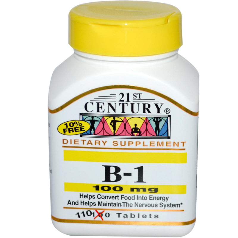 21st Century 21st Century Vitamin B1 100 Mg Tablets Vitamins & Supplements