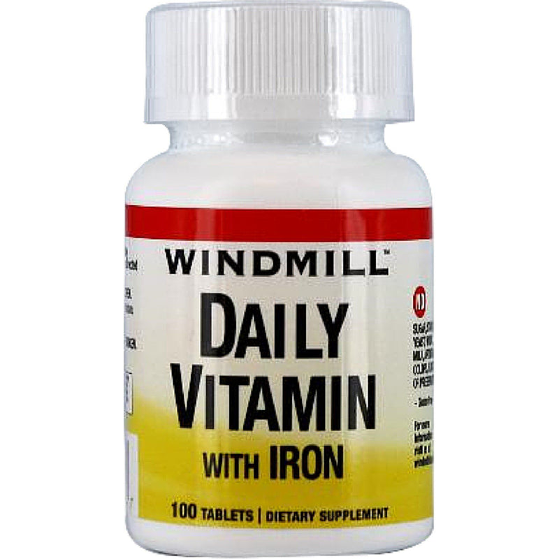 Windmill Windmill Daily Vitamin With Iron Tablets 100ct Vitamins & Supplements