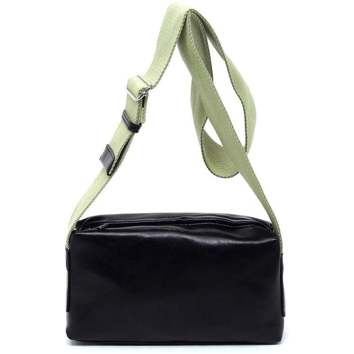 Wide Guitar Strap Boxy Crossbody Bag