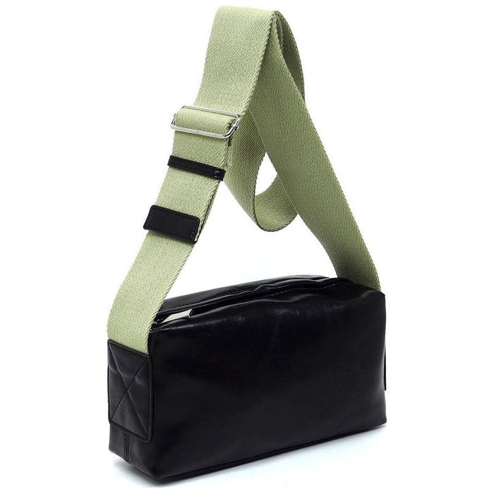 Wide Guitar Strap Boxy Crossbody Bag