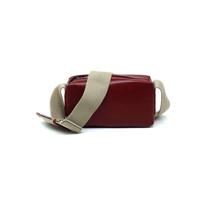 Wide Guitar Strap Boxy Crossbody Bag