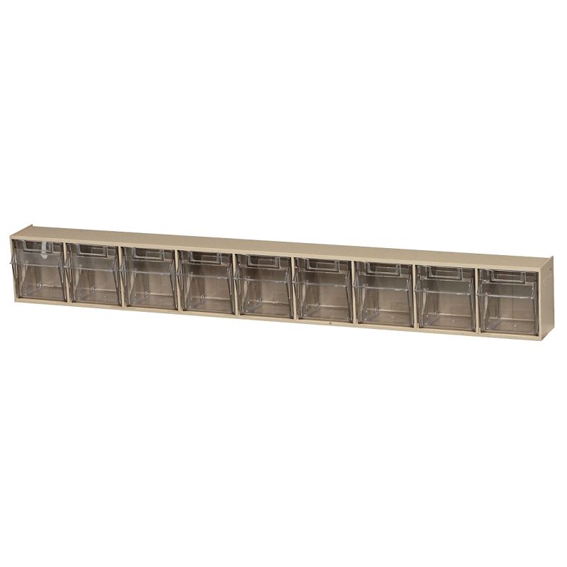 Quantum Storage Systems Quantum Storage Systems RQTB309IV Tip Out Bin, Polystyrene, Ivory Storage & Organization