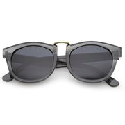 zeroUV Retro Dapper Euro Horned Rim Sunglasses A741 Sunglasses