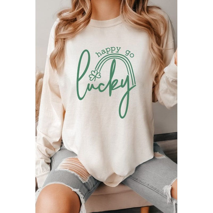 Happy Go Lucky St Patrick's Day Long Sleeve