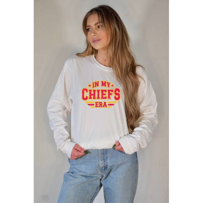 In My Chiefs Era Graphic Long Sleeve Tee