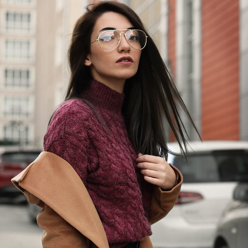 zeroUV Retro Full Metal Aviator Sunglasses With Clear Lenses Glasses 9591 Glasses