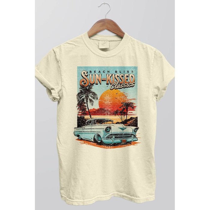 Vintage Classic Car, Garment Dye Tee