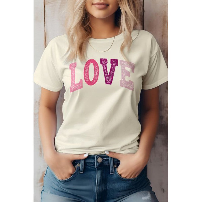 LOVE, Valentine Graphic Tee