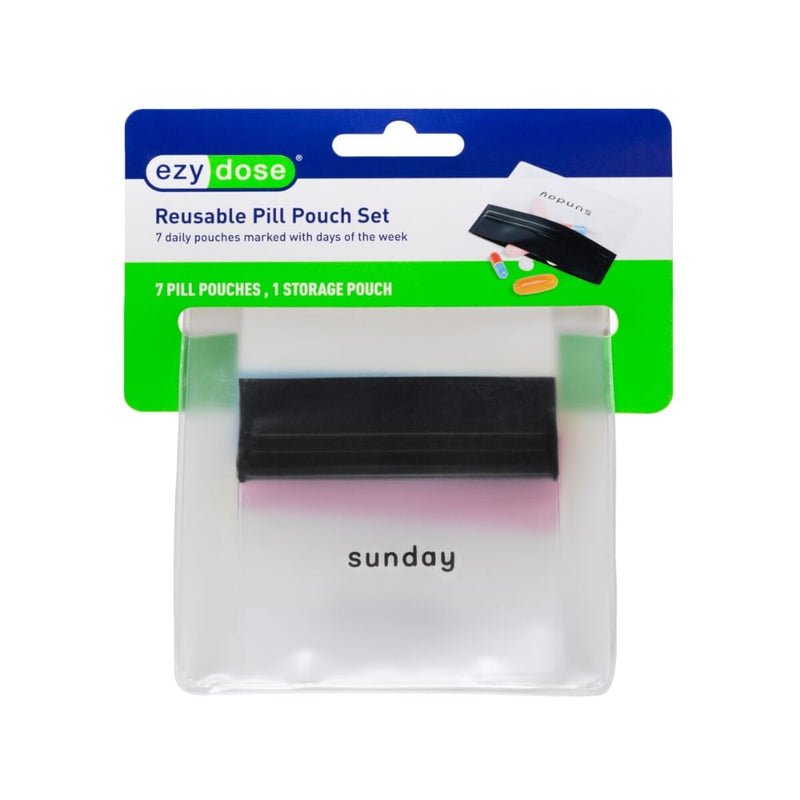 EZY Dose EZY Dose Reusable Pill Pouch Set Cosmetic Sets