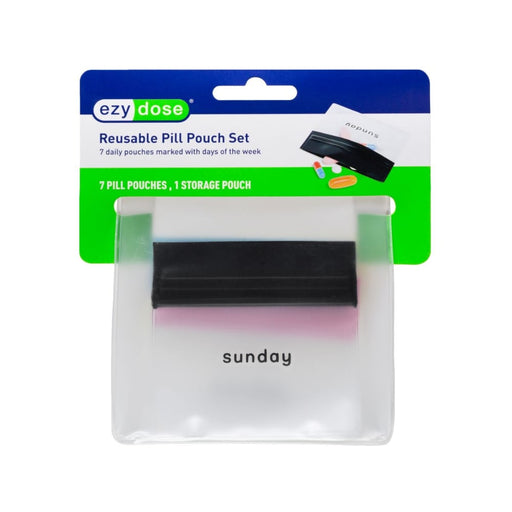 EZY Dose EZY Dose Reusable Pill Pouch Set Cosmetic Sets