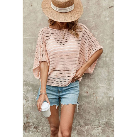 Open Knit Top