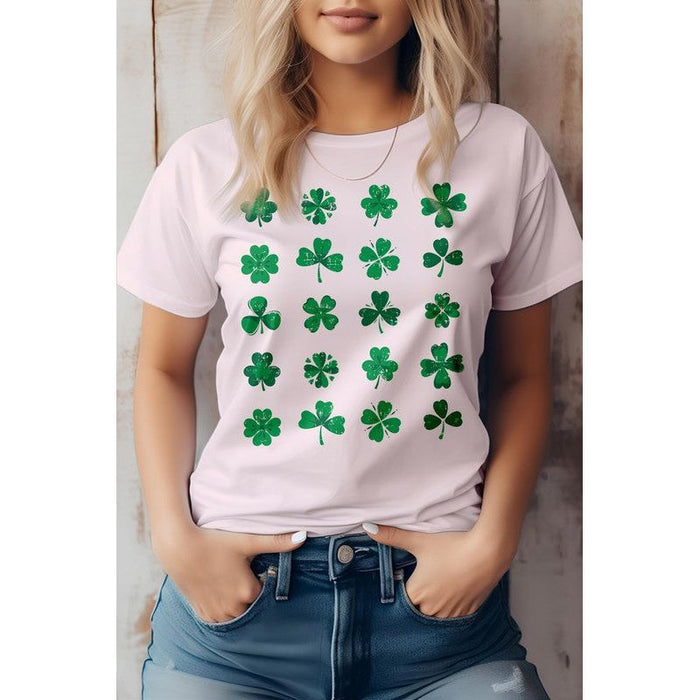 Lucky Clovers St Patrick's Graphic Tee