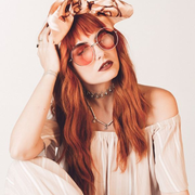 zeroUV Oversize Vintage Inspired Metal Round Circle Sunglasses 8370 Sunglasses