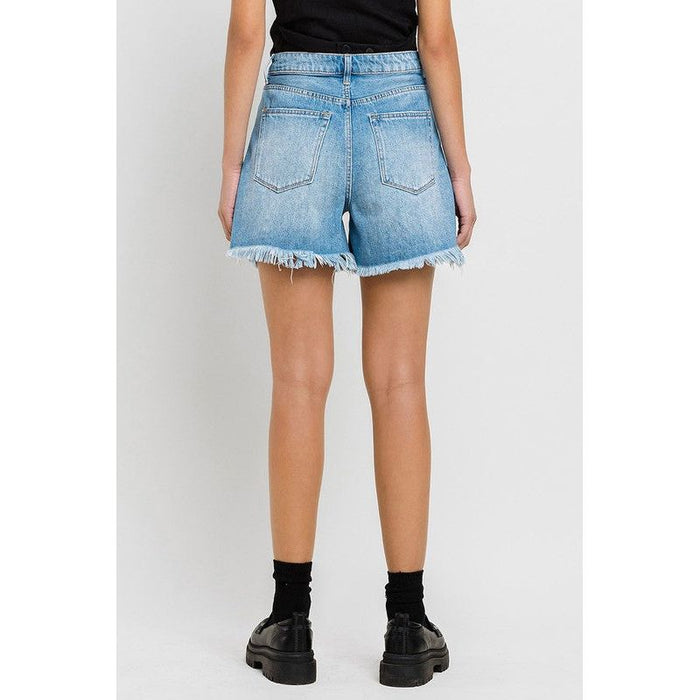 Super High Rise Pleats Shorts