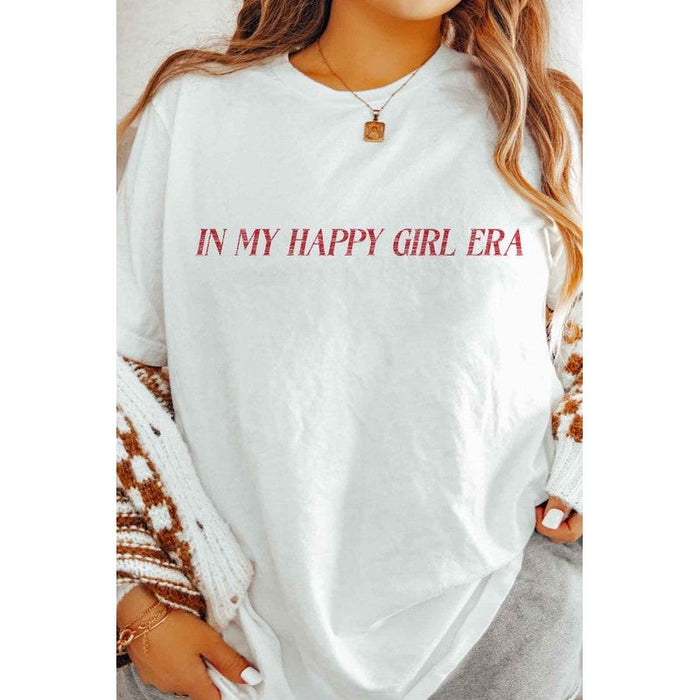 In My Happy Girl Era Graphic Tee