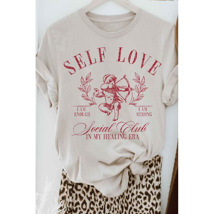 SELF LOVE VALENTINES GRAPHIC TEE