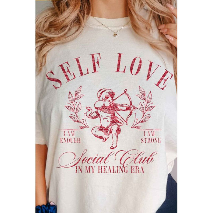 SELF LOVE VALENTINES GRAPHIC TEE