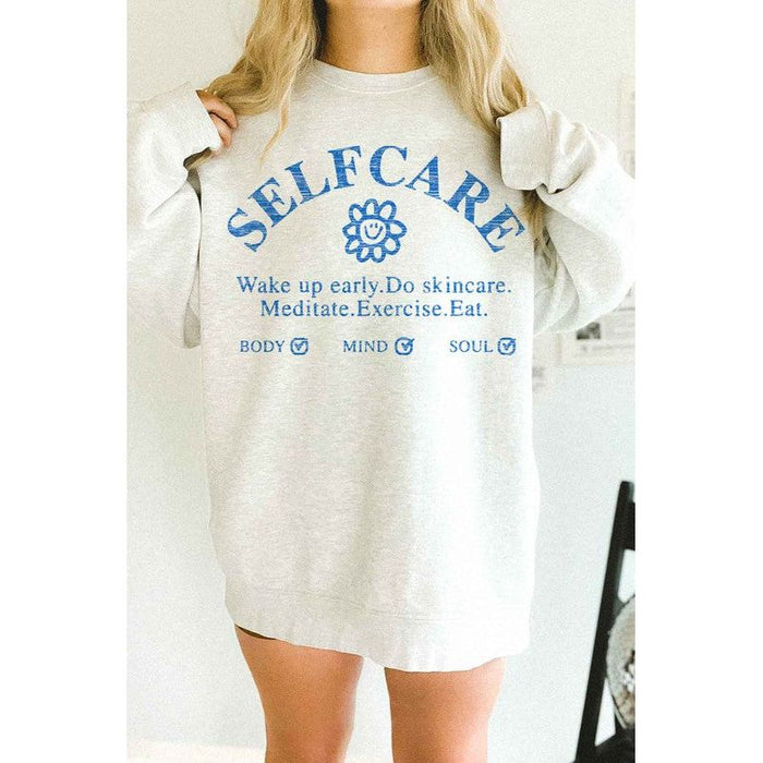 SELF CARE OVERSIZED SWEATSHIRT