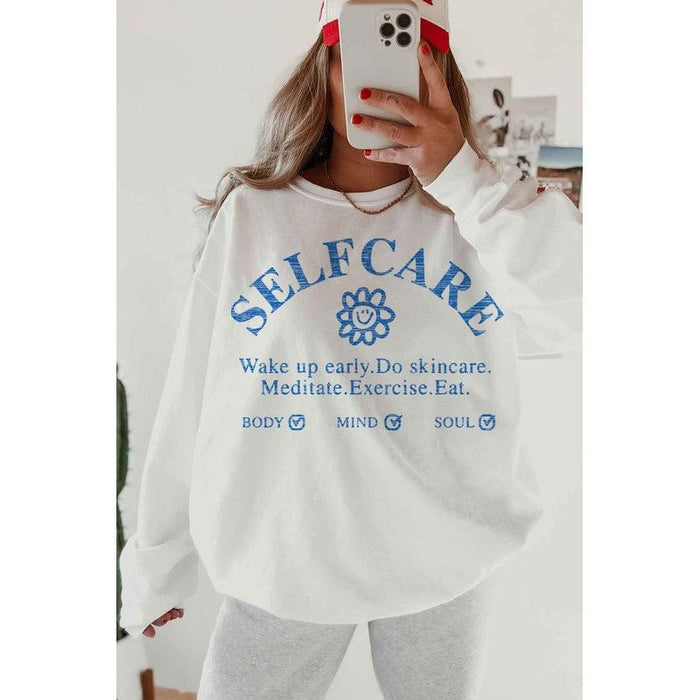 SELF CARE OVERSIZED SWEATSHIRT