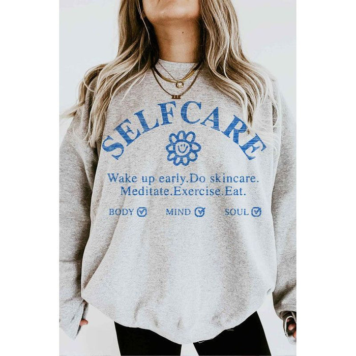 SELF CARE OVERSIZED SWEATSHIRT