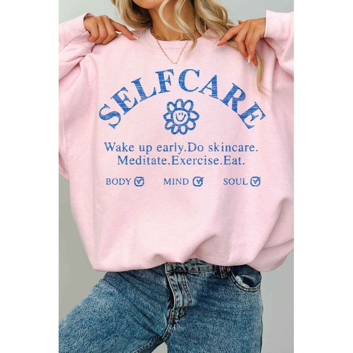 SELF CARE OVERSIZED SWEATSHIRT