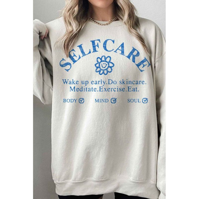 SELF CARE OVERSIZED SWEATSHIRT