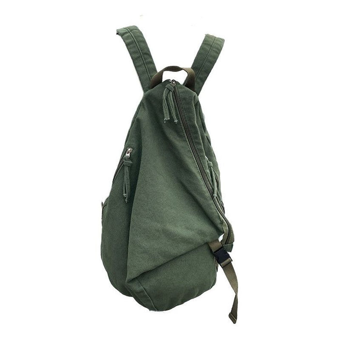 Kai Asymmetric Canvas Backpack