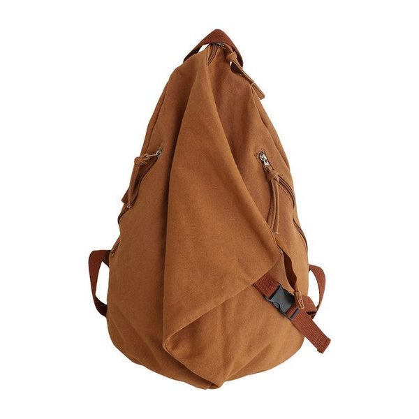 Kai Asymmetric Canvas Backpack