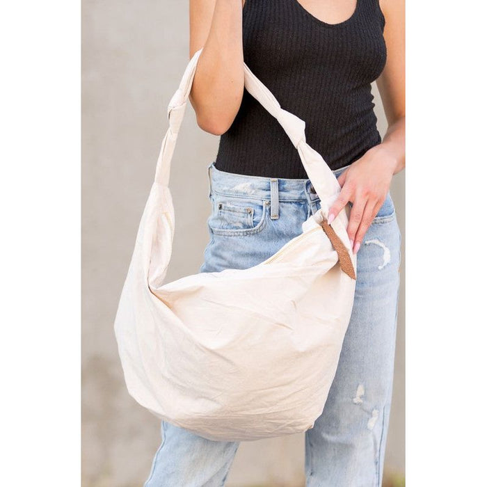 Piper Oversized Nylon Carryall Messenger