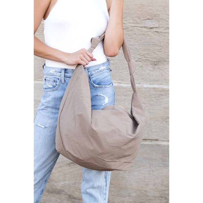 Piper Oversized Nylon Carryall Messenger