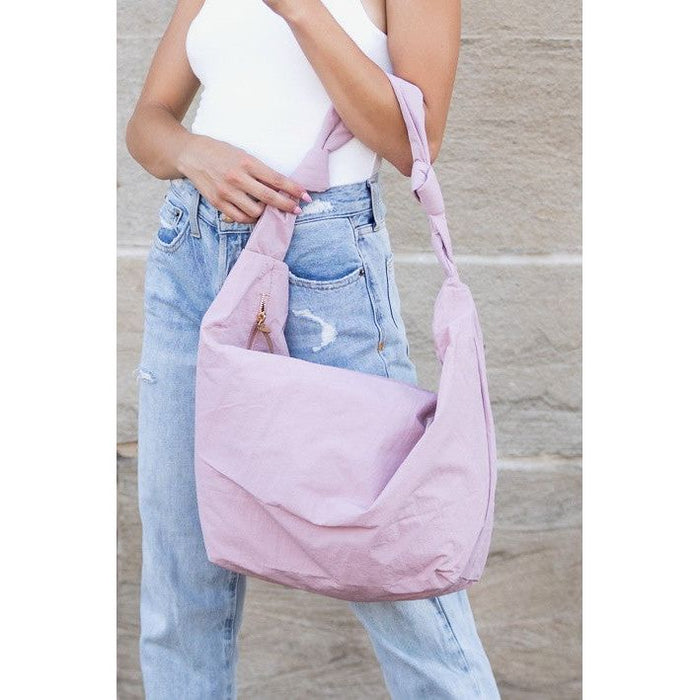 Piper Oversized Nylon Carryall Messenger