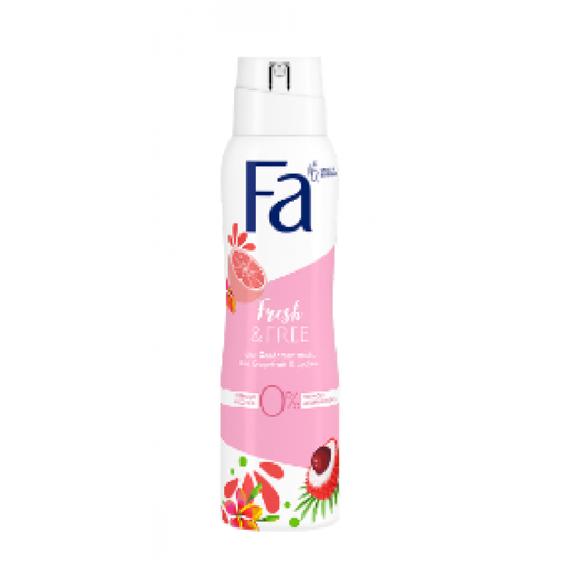 FA Fa Freshly Free Grapefruit & Lyche 48H Deodorant 150ml Deodorant