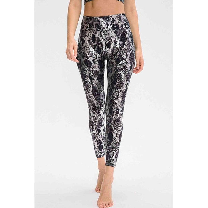 Animal Print Active Pants