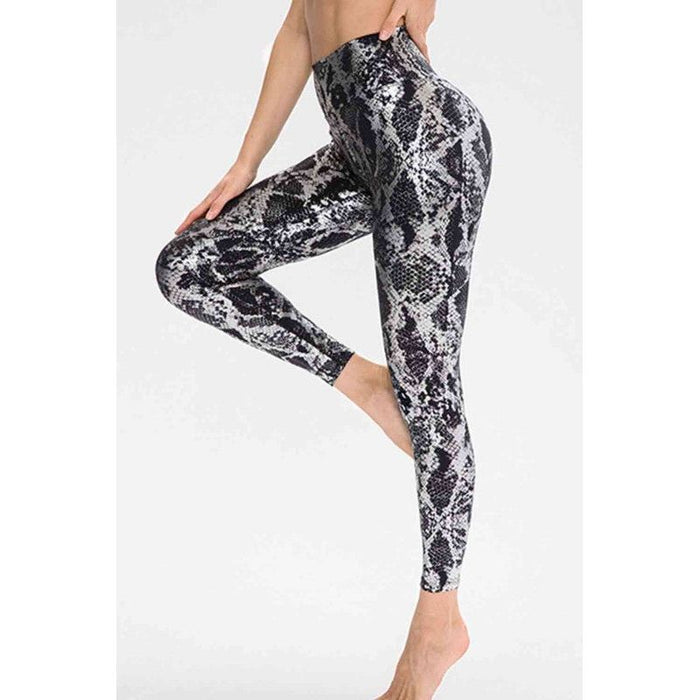 Animal Print Active Pants