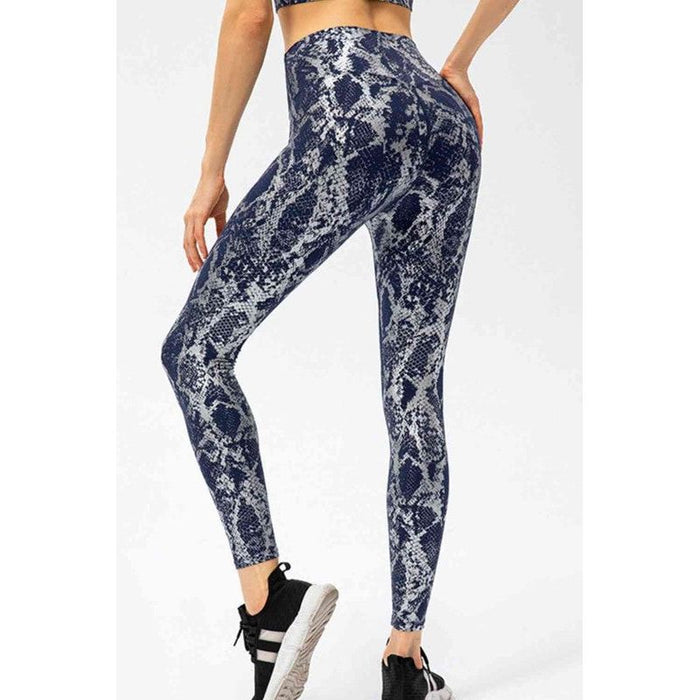 Animal Print Active Pants