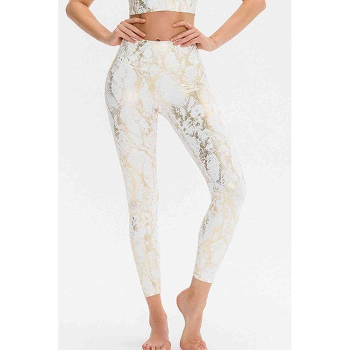 Animal Print Active Pants